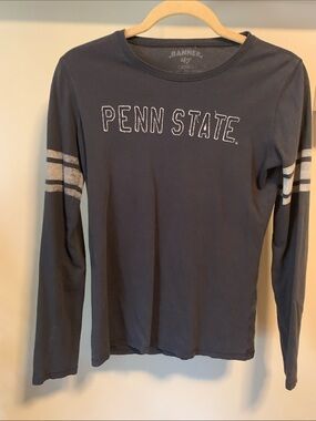 Penn State Women's Long Sleeve Tee - Slate Blue